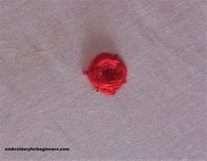 Spider Web Stitch Woven Wheel Woven Rose Stitch