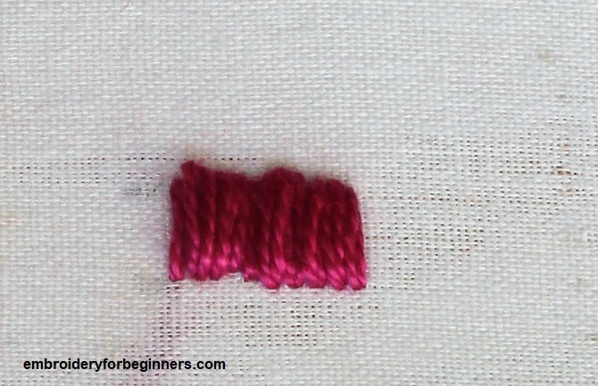 satin stitch