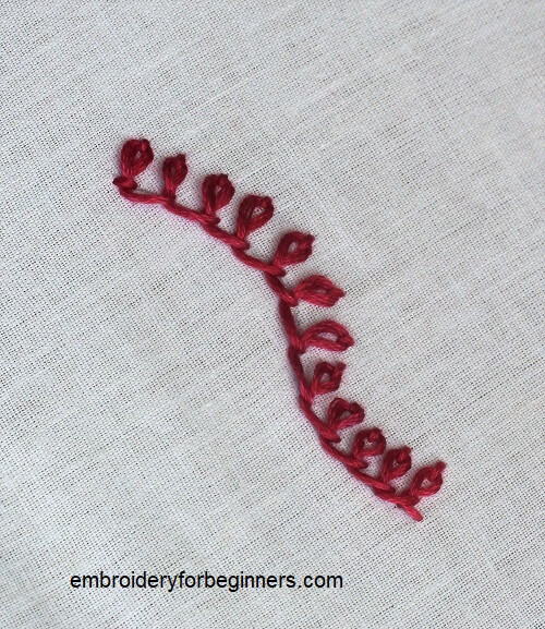 basque stitch