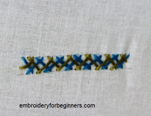 double herringbone stitch