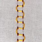 parallel running stitch