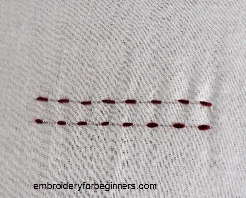 parallel stitch
