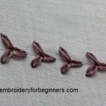russian chain stitch in hand embroidery