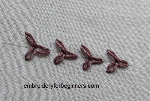 russian chain stitch in hand embroidery