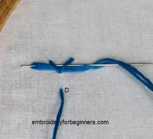 working wheatear stitch