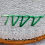 closed blanket stitch