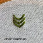 closed fly stitch