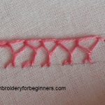 crested chain stitch