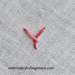 twisted fly stitch