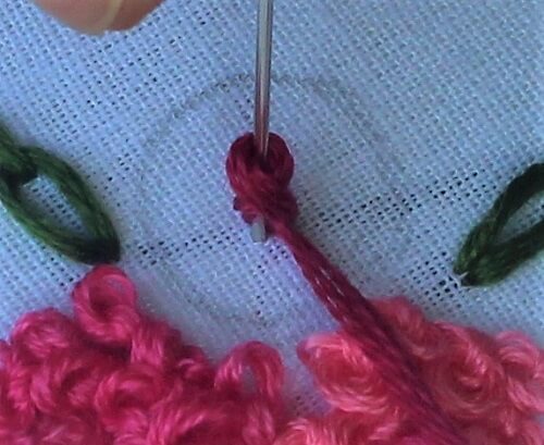 working on ring knots