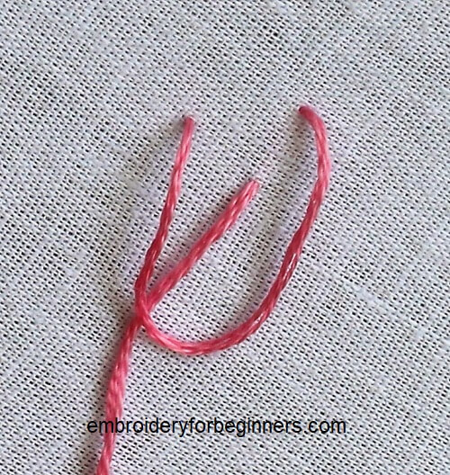 working on the fly stitch