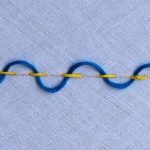 laced running stitch