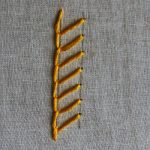 single feather stitch