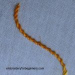 twisted chain stitch