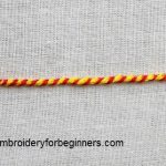 whipped stem stitch