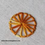 eyelet wheel stitch