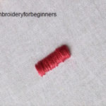 padded satin stitch