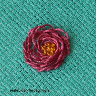 looped blanket stitch