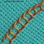 sinhalese chain stitch